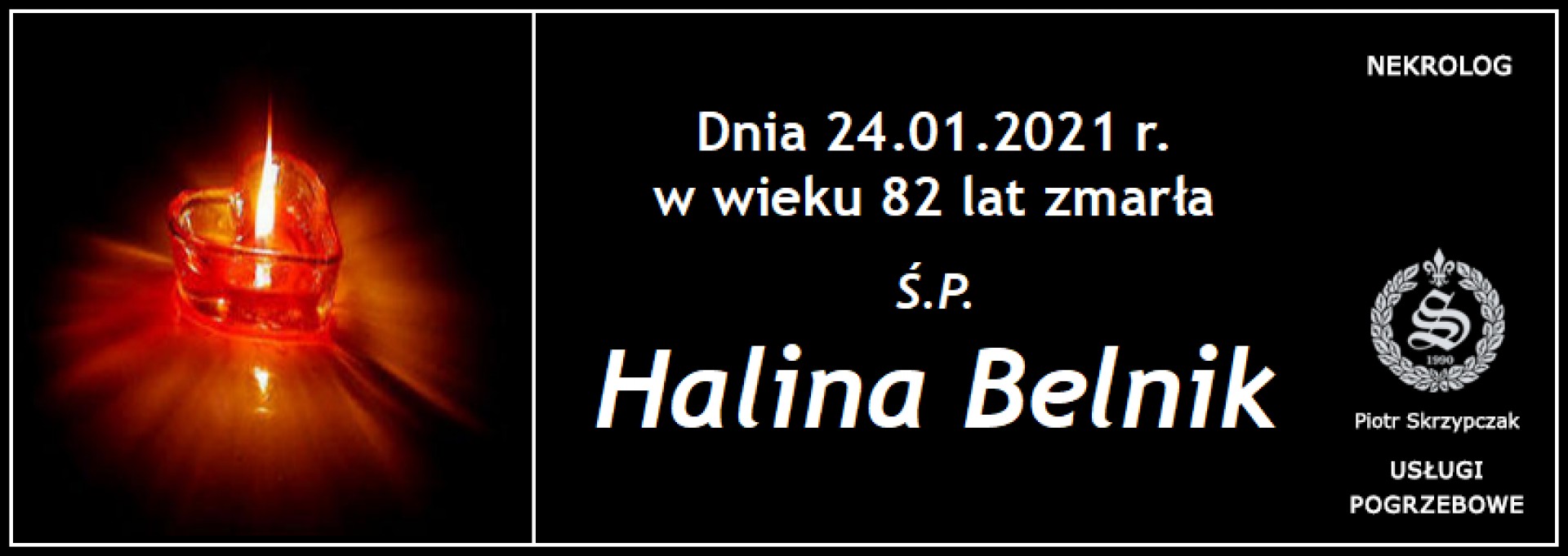 Ś.P. Halina Belnik