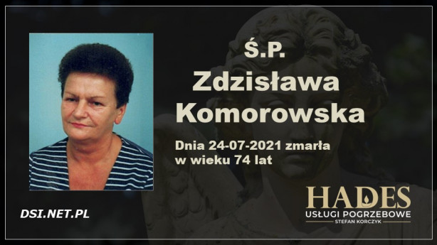 Ś.P. Zdzisława Komorowska