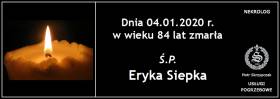 Ś.P. Eryka Siepka