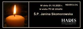 Ś.P. Janina Skomorowska