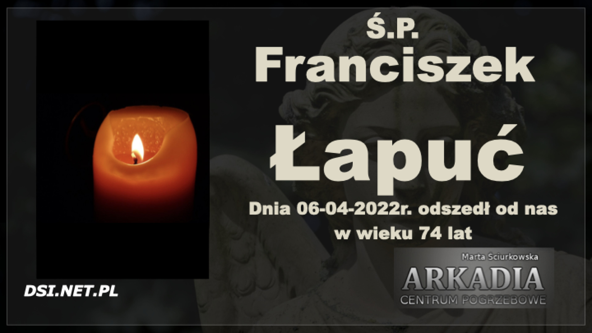 Ś.P. Franciszek Łapuć
