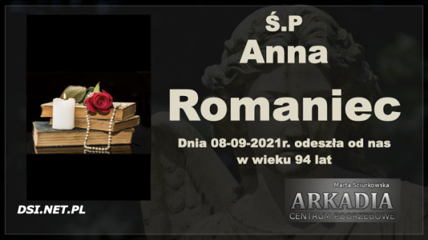 Ś.P. Anna Romaniec