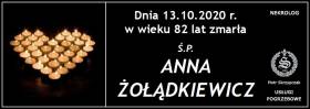 Ś.P. Anna Żołądkiewicz