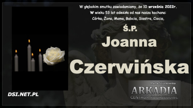 Ś.P. Joanna Czerwińska