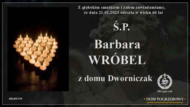 Ś.P. Barbara Wróbel