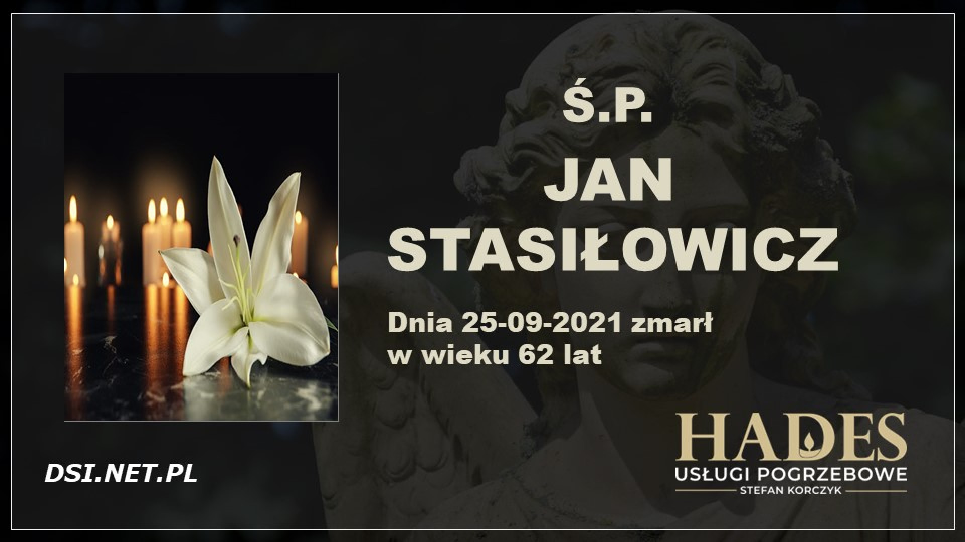 Ś.P. Jan Stasiłowicz