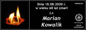 Ś.P. Marian Kowalik