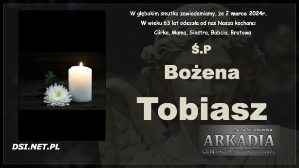Ś.P. Bożena Tobiasz