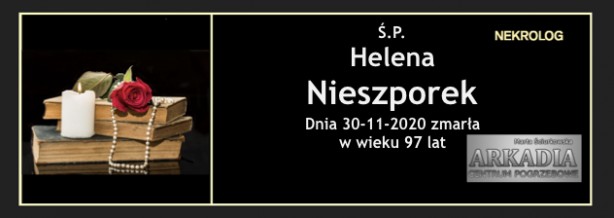 Ś.P. Helena Nieszporek