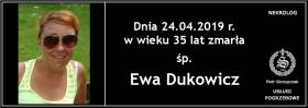 Ś.P. Ewa Dukowicz