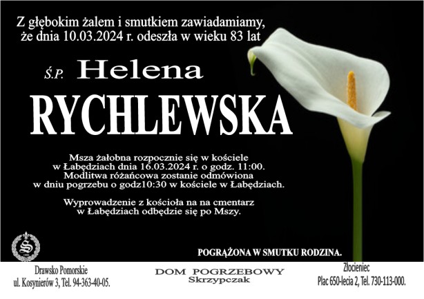 Ś. P Helena Rychlewska