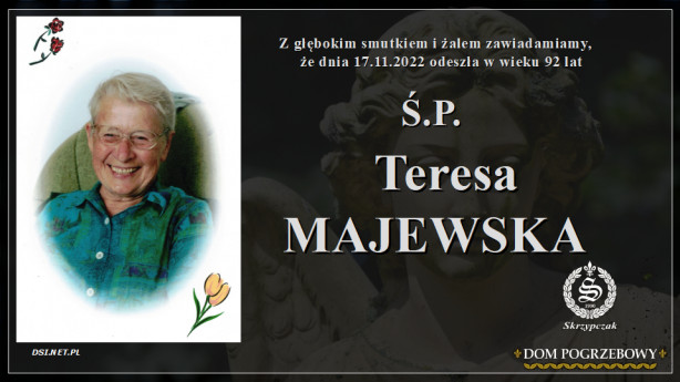 Ś.P. Teresa Majewska