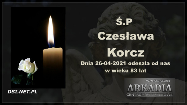 Ś.P. Czesława Korcz