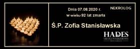 Ś.P. Zofia Stanisławska