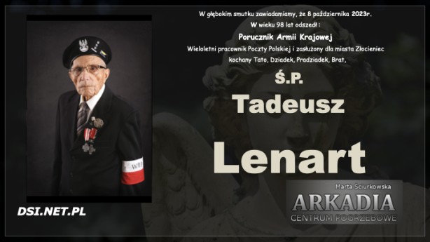 Ś.P. Tadeusz Lenart