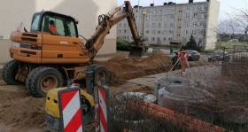 Trwa budowa drogi na Mickiewicza w Drawsku. Wiemy kiedy zakończenie robót