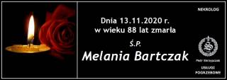 Ś.P. Melania Bartczak