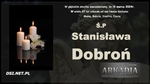 Ś.P. Stanisława Dobroń
