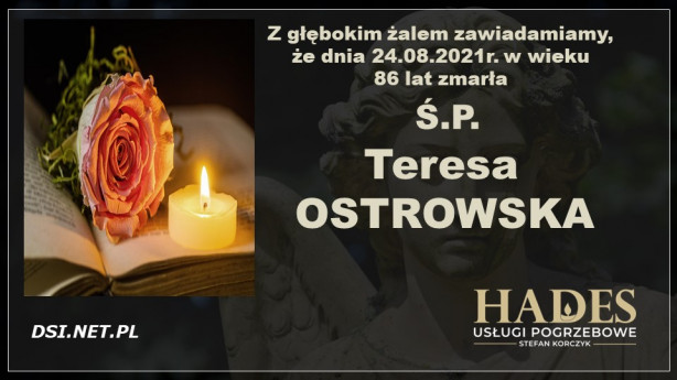 Ś.P. Teresa Ostrowska