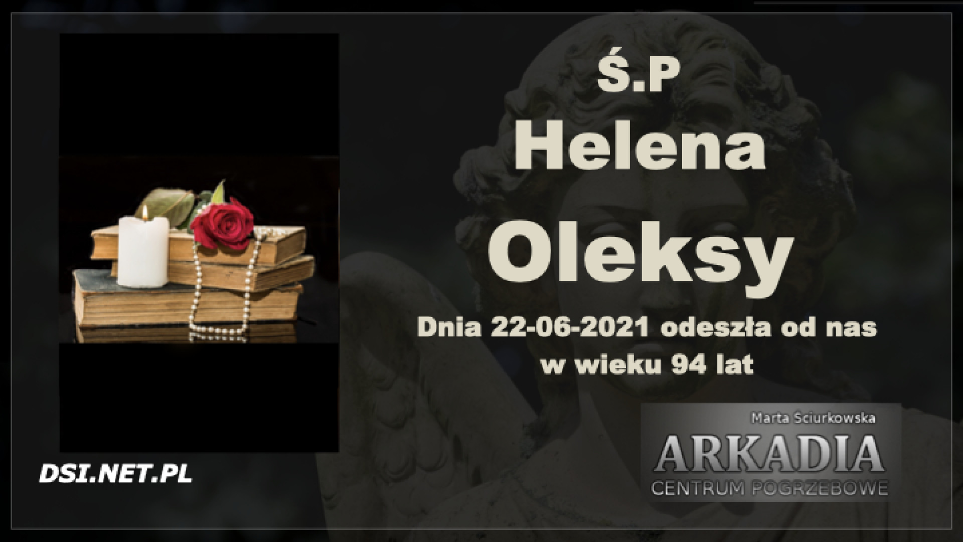 Ś.P. Helena Oleksy