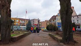 Rozpoczęły się zmiany na Placu Konstytucji w Drawsku - zdjęcia