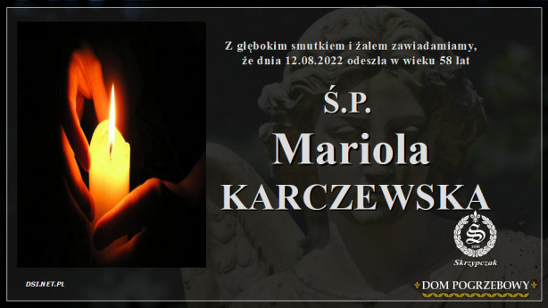 Ś.P. Mariola Karczewska