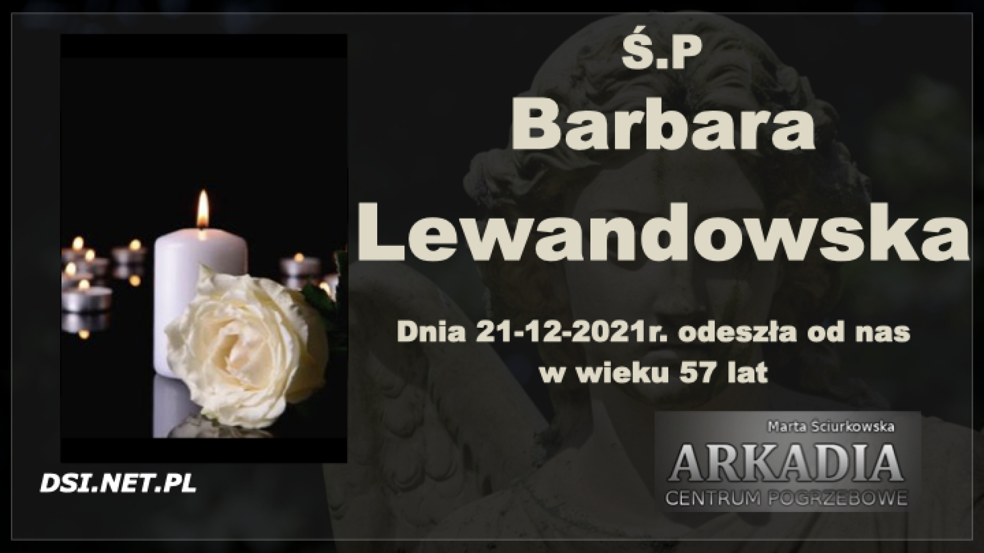 Ś.P. Barbara Lewandowska