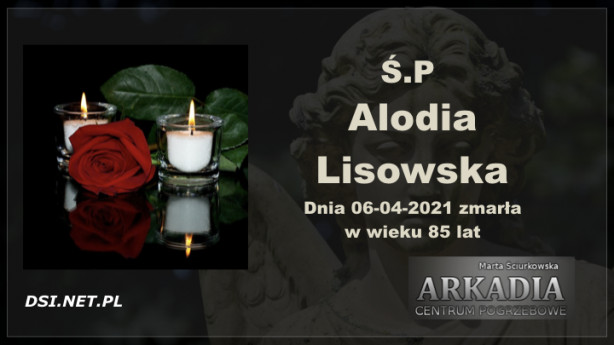 Ś.P. Alodia Lisowska