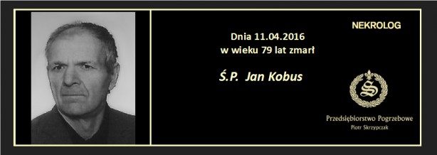 Ś.P. Jan Kobus