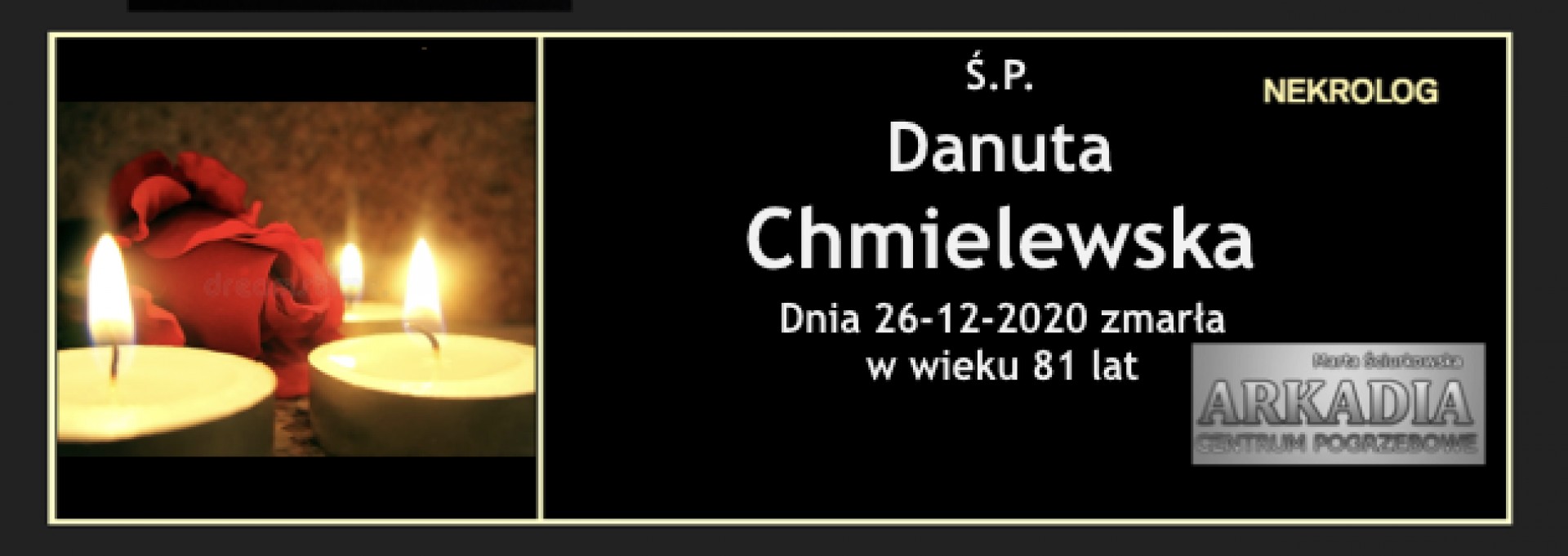 Ś.P. Danuta Chmielewska