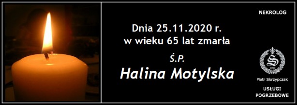 Ś.P. Halina Motylska