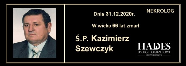 Ś.P. Kazimierz Szewczyk