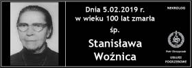 Ś.P. Stanisława Woźnica