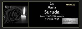 Ś.P. Maria Suruda
