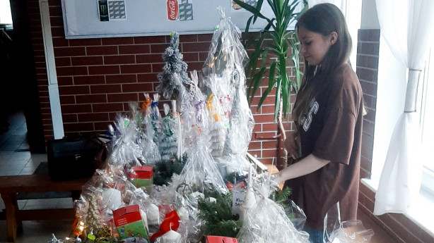 Kiermasz stroików świątecznych w Kaliszu Pomorskim
