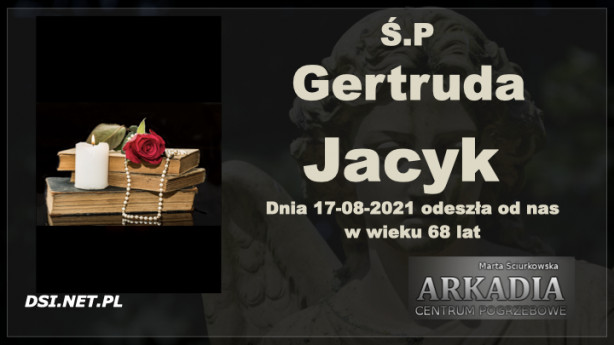 Ś.P. Gertruda Jacyk
