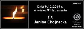 Ś.P. Janina Chojnacka
