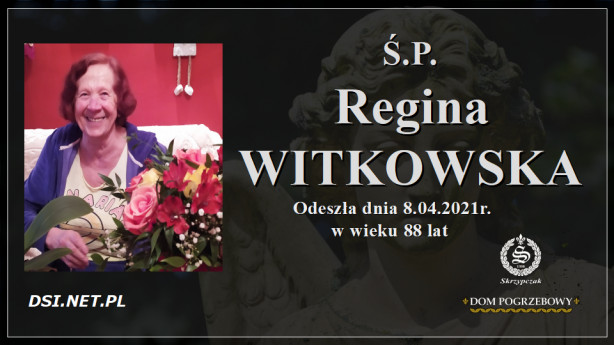 Ś.P. Regina Witkowska