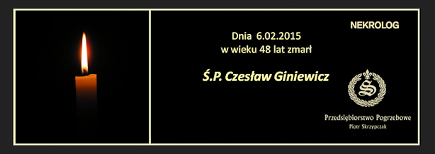 Ś.P. Czesław Giniewicz