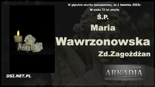 Ś.P. Maria Wawrzonowska