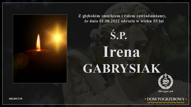 Ś.P. Irena Gabrysiak