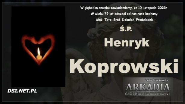 Ś.P. Henryk Koprowski