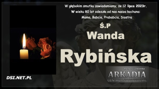 Ś.P Wanda Rybińska