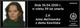 Ś.P. Anna Malinowska