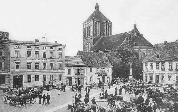 Drawski kościół na początku XX wieku.