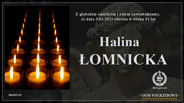 Ś.P. Halina Łomnicka