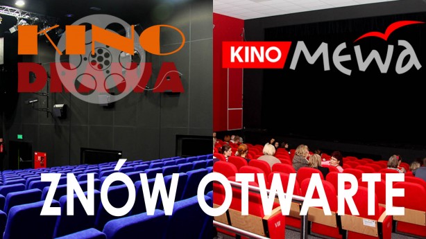 Kino Drawa i Kino Mewa otwierają się