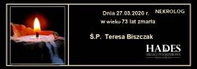 Ś.P. Teresa Biszczak
