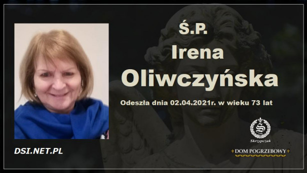 Ś.P. Irena Oliwczyńska